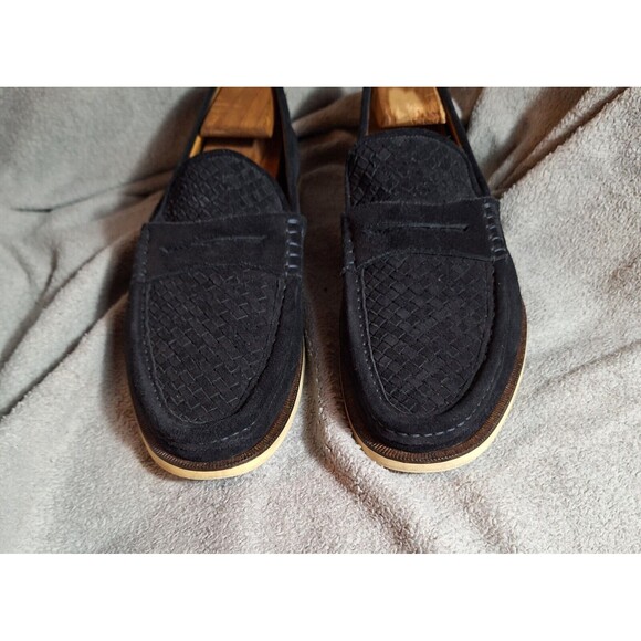 Saks Fifth Avenue Black Loafers main image 7